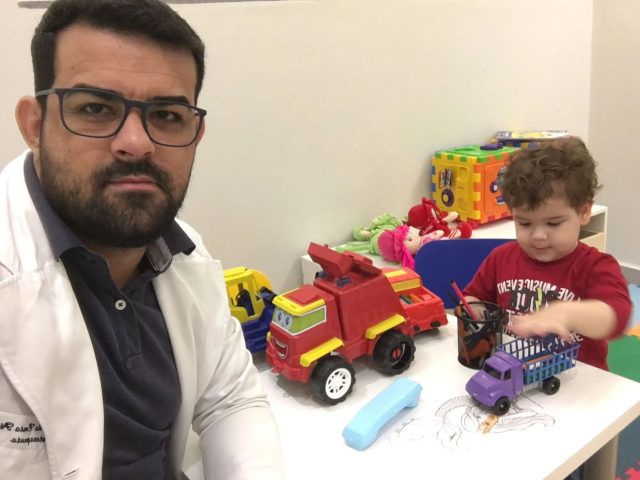 Entrega de brinquedos